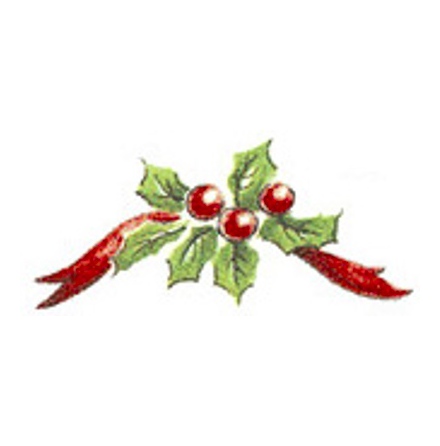 Julpynt - 40 mm - 5 st. 