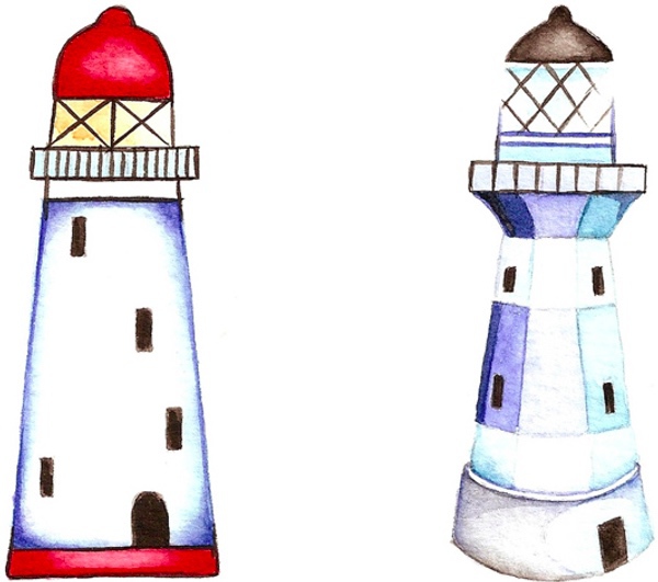 Tv� fyrar - 60 mm - 1 par