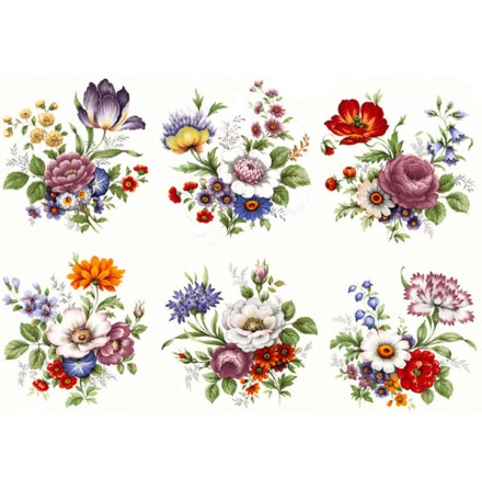 Traditionell - 90 mm - set av 6 st.