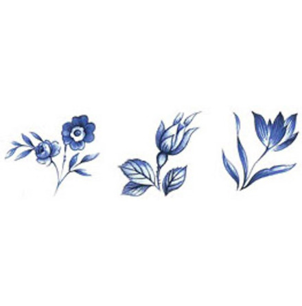 Tre bl� - set av 3 - 20 mm - 5 st. 