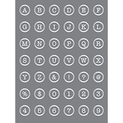 Button Alphabet