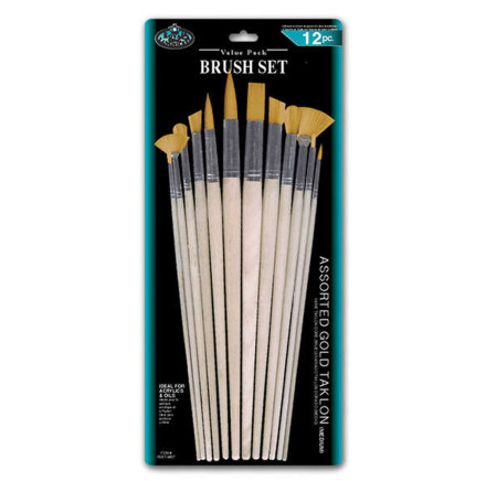 Syntet penselset - l�ng skaft