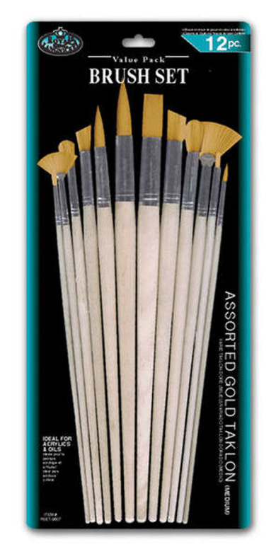 Syntet penselset - l�ng skaft