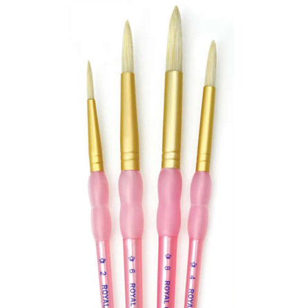 Royal borstpenselset - Rund