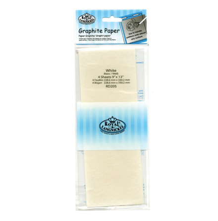 Karbonpapper vit 23 x 33 cm