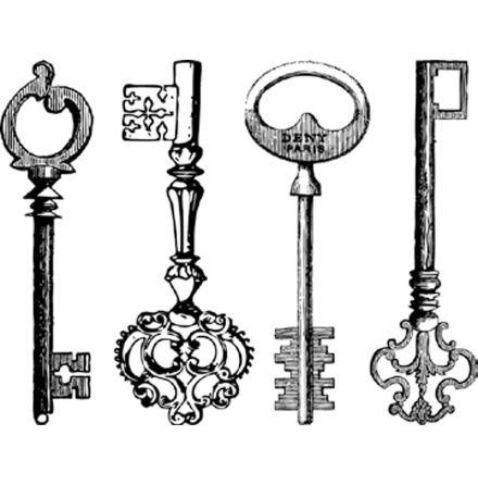 Nycklar - Guld