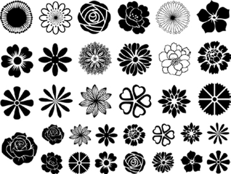 Blommor sm� - Platina