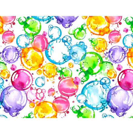 S�pbubblor 70x50cm