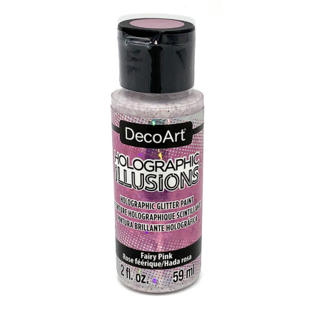 Holographic - Fairy Pink
