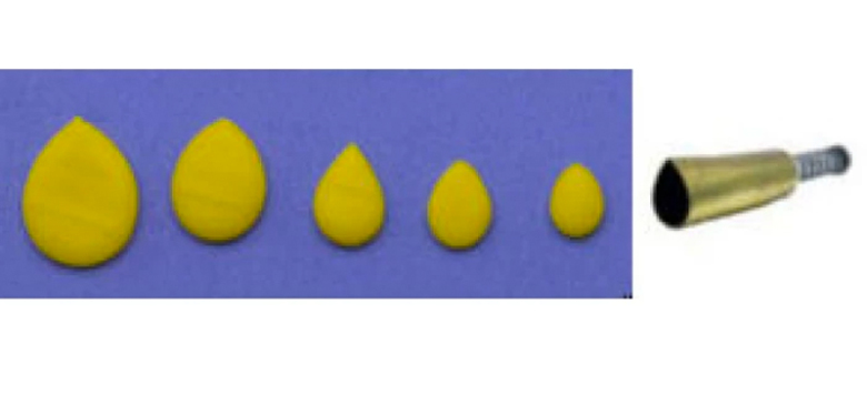 Lerstansar Droppe stor - 5 st.