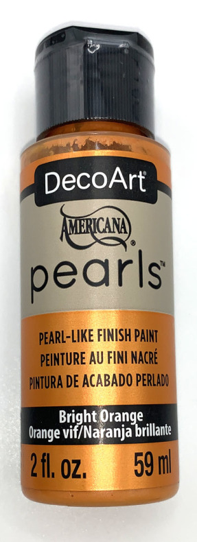 Pearls - Bright Orange