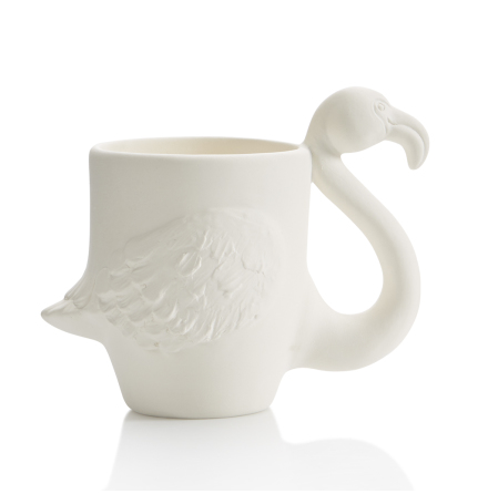 Flamingo Mugg - 6 st