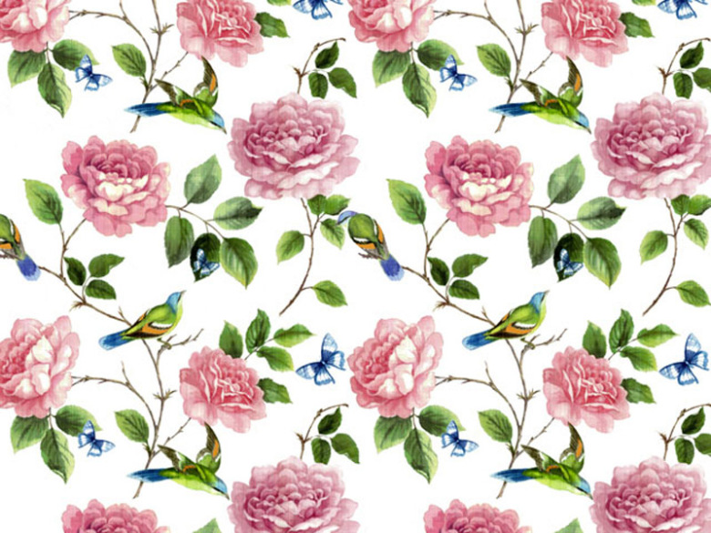 Exotiska f�glar 70x50cm