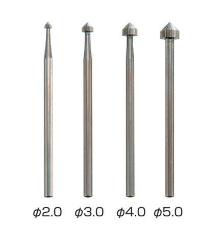 Borr set till smyckesstenar