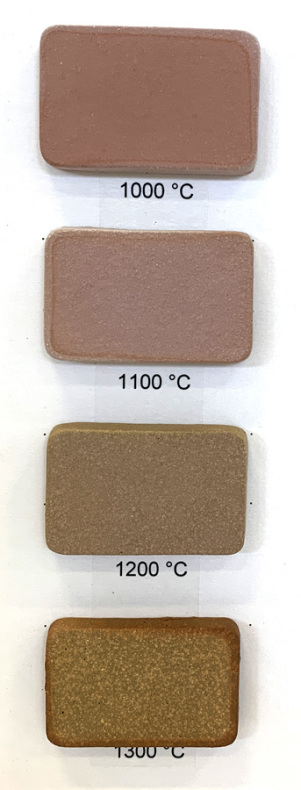 Stengodslera lila-gul med chamotte - 1000-1300�C - Vid frost se FAQ