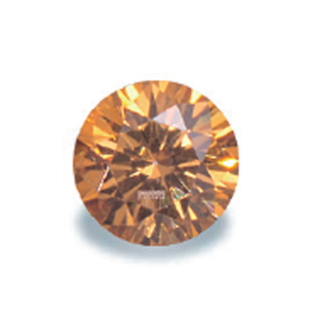 Zirkon Amber  - 5 st.