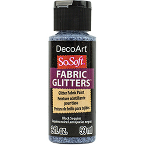 SoSoft - Black Sequins - Glitter