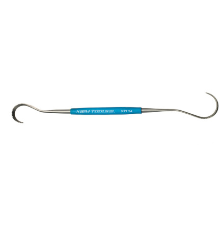 Krokverktyg r�fflad - dubbel