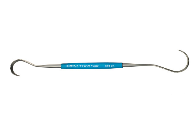 Krokverktyg r�fflad - dubbel