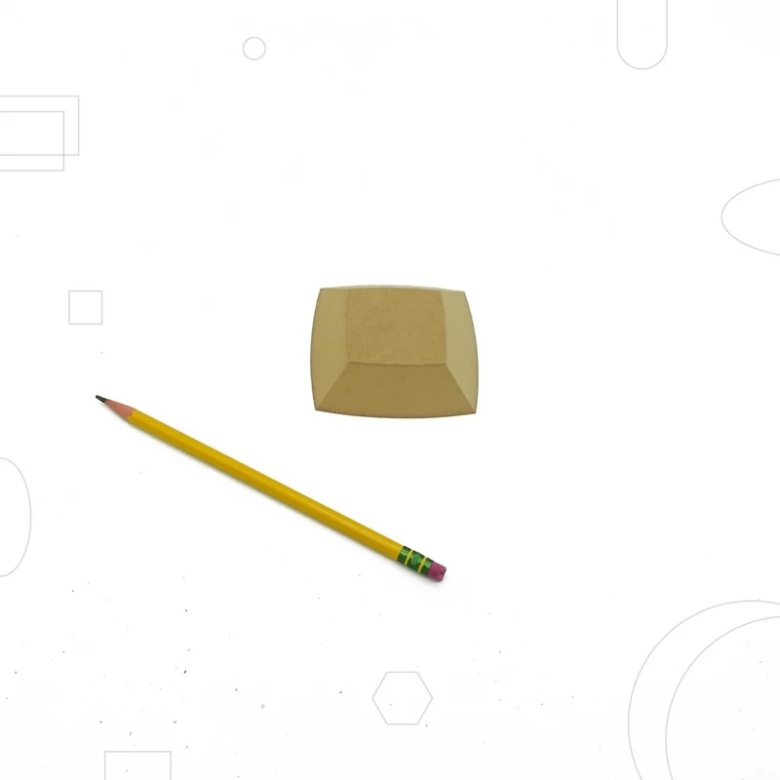 Sf�risk kvadrat -  9 cm