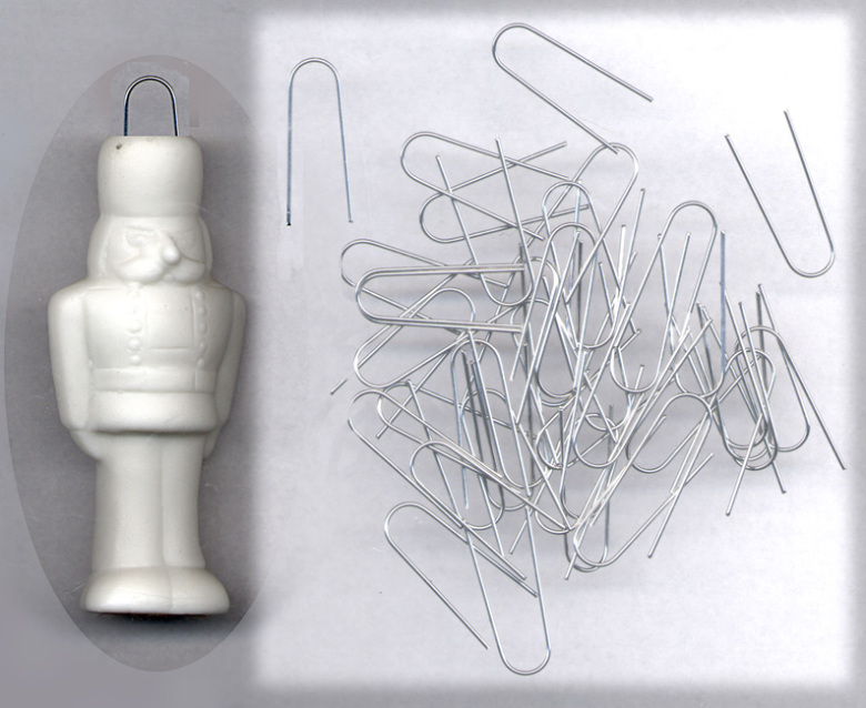 H�gtemperatur - Metallkrokar br�nnbara - 50 st.