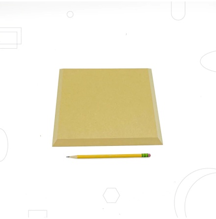 Kvadrat tunn 25,4 cm