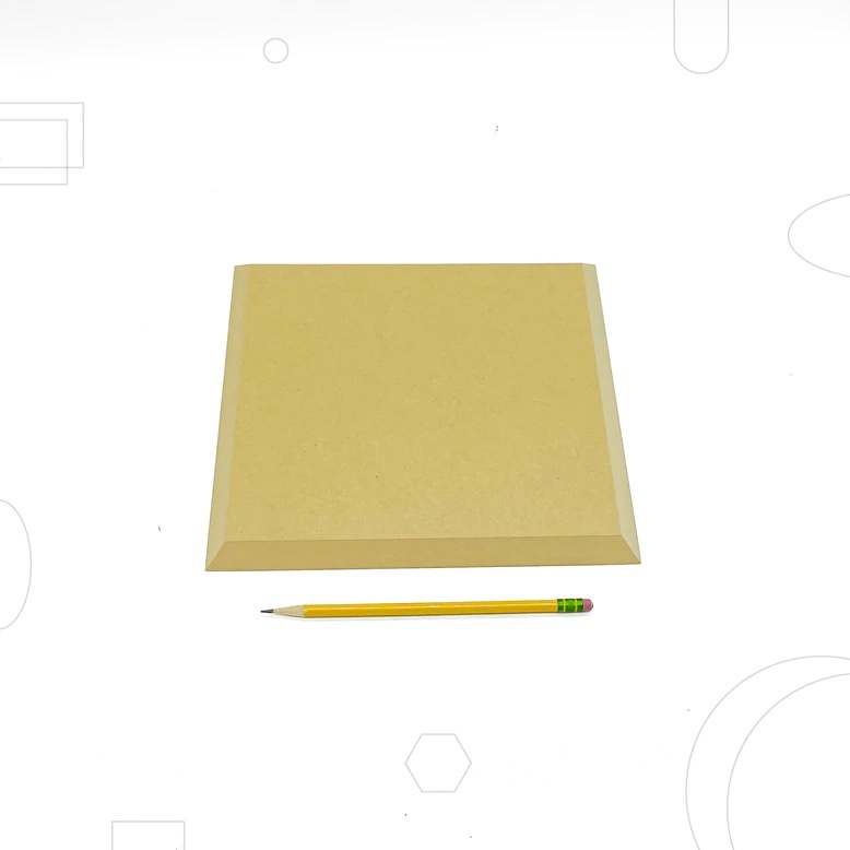 Kvadrat tunn 25,4 cm