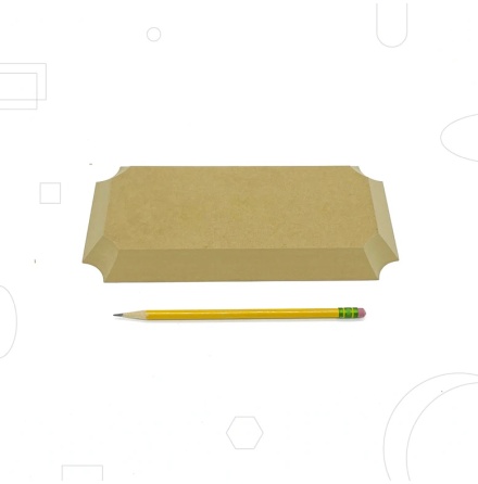 Skylt - rektangel 25 cm