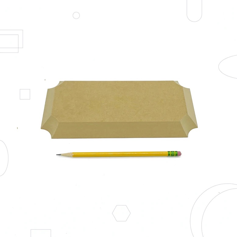 Skylt - rektangel 25 cm