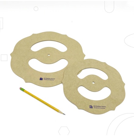 Kantdekoration - Iris 