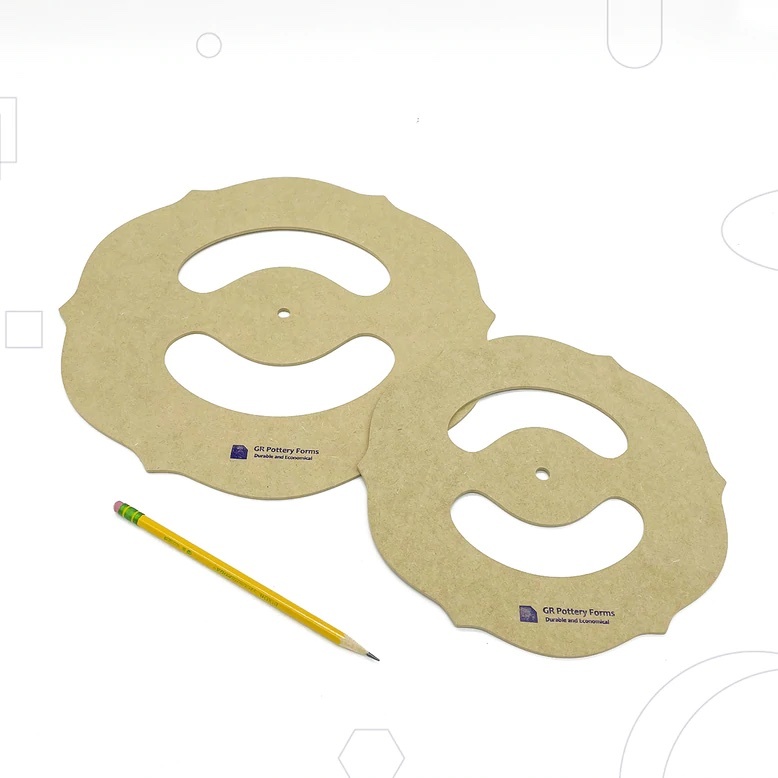 Kantdekoration - Iris 