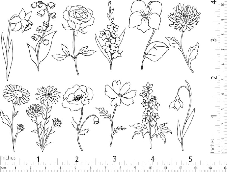 �ngsblommor - Guld